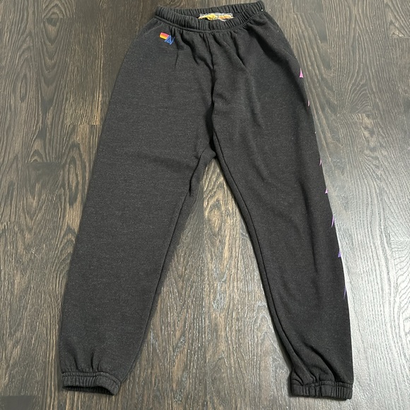 Aviator Nation Set Size S - Charcoal with ombré lightning bolts - Picture 3 of 4